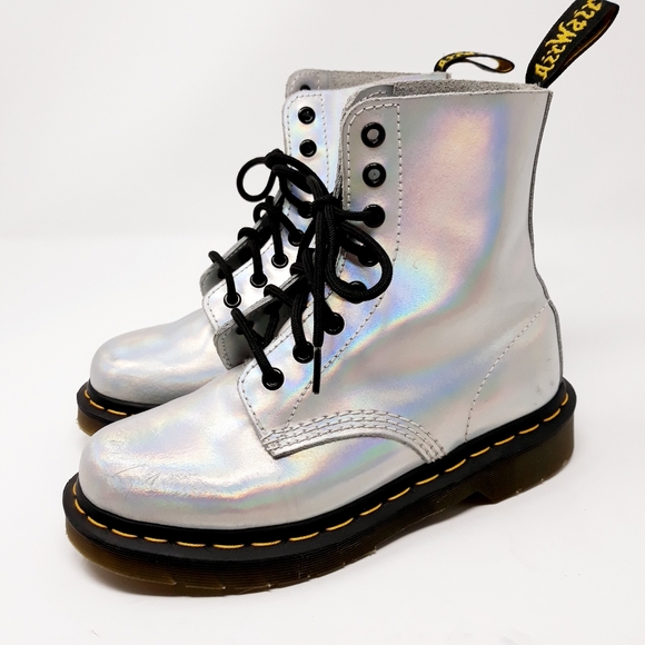 Dr. Martens Shoes - Dr Martens Pascal RS Halographic Boots